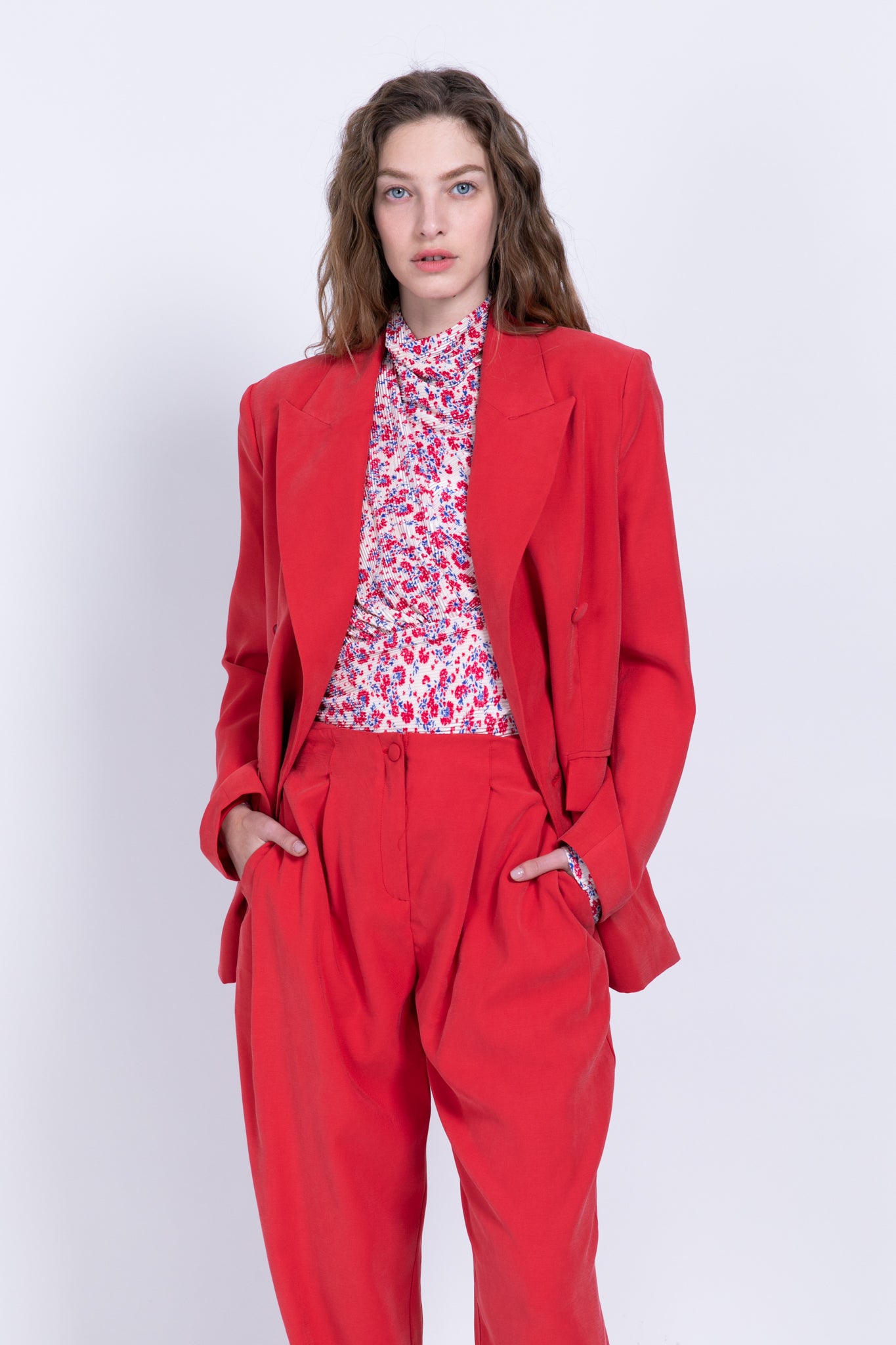 SABINA MUSAYEV - diagonal_viscose_blend_red