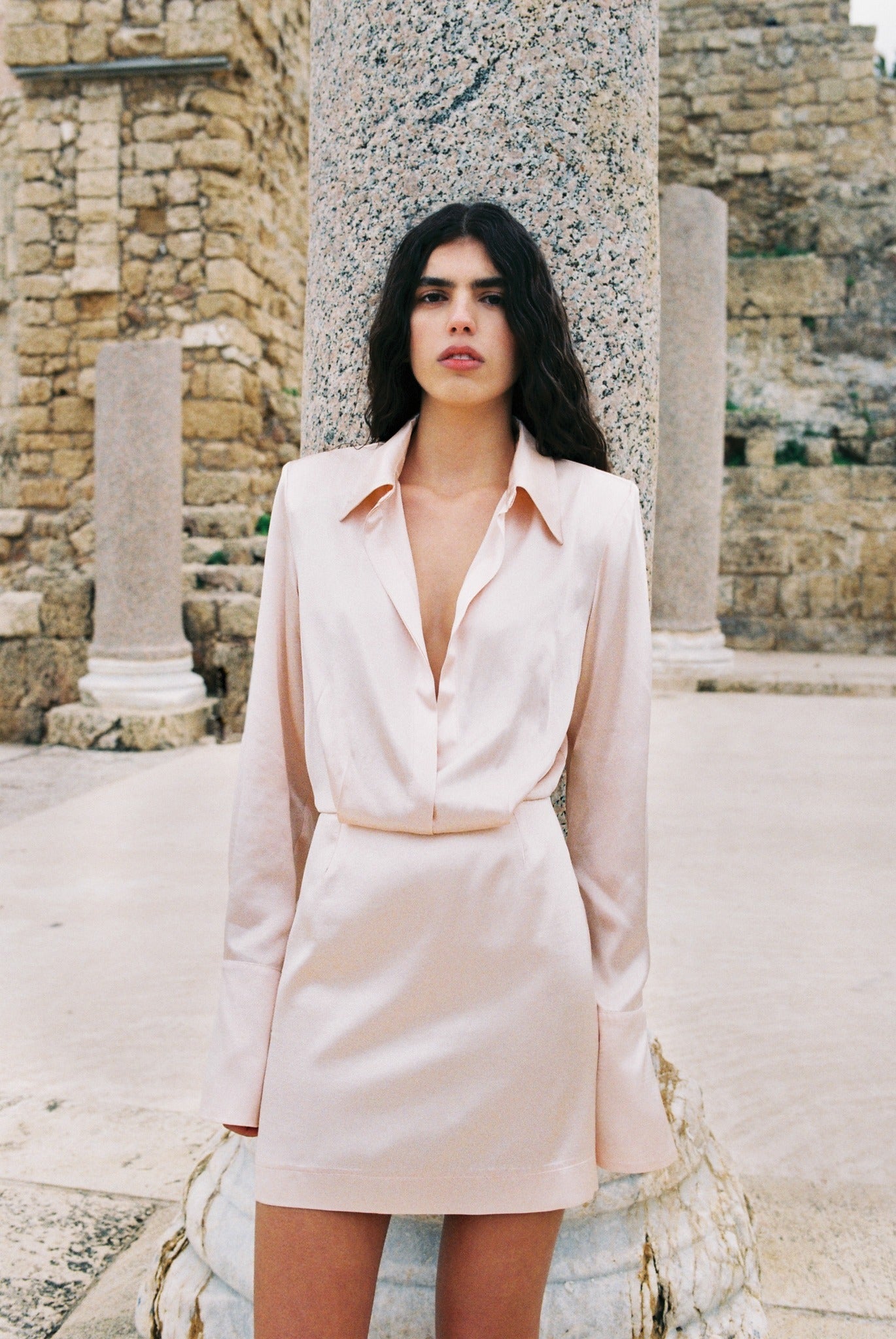 SABINA MUSAYEV - satin_viscose_nude_23