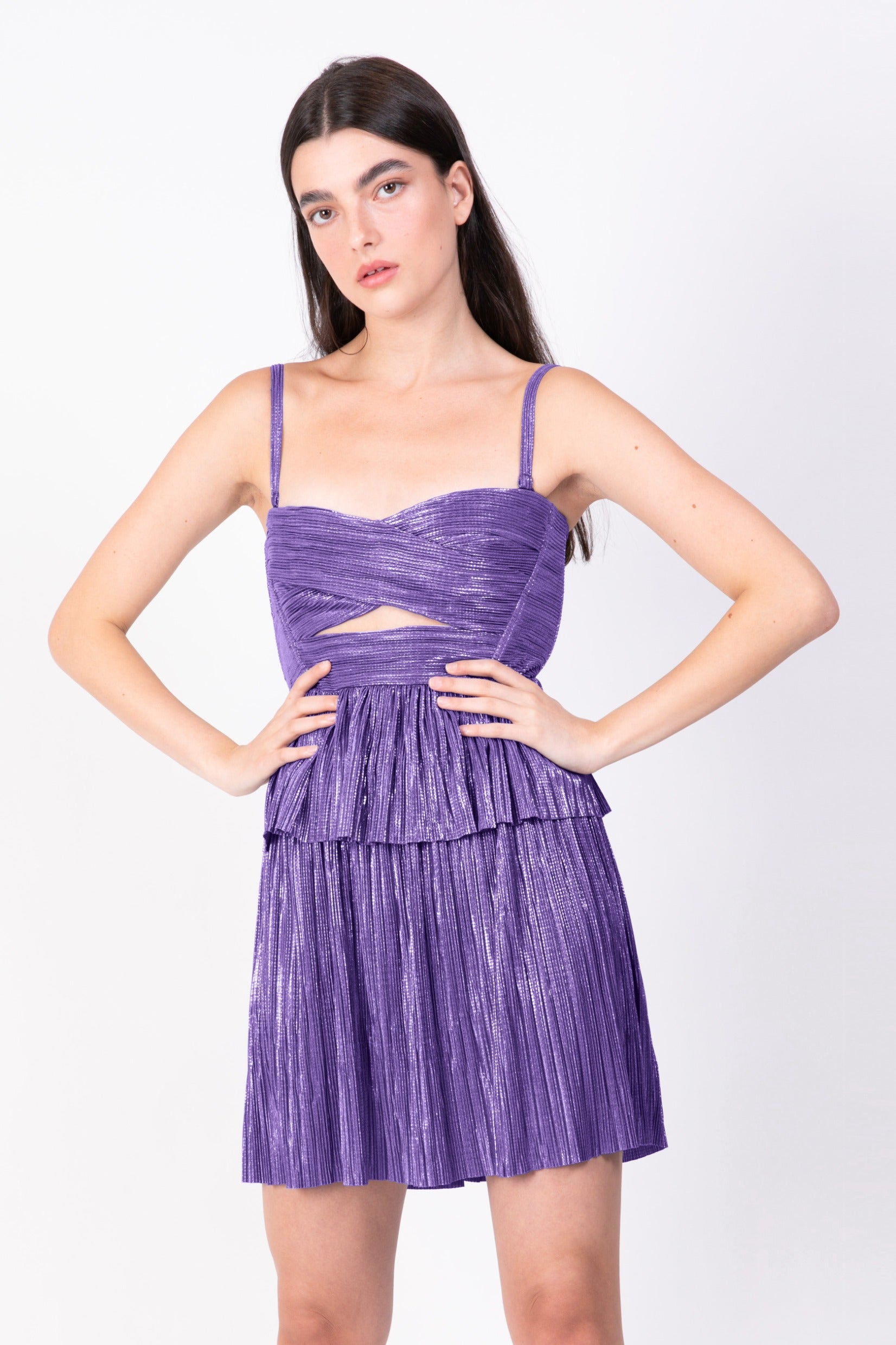 SABINA MUSAYEV - pleated_knit_w_foil_dark_lavender_23