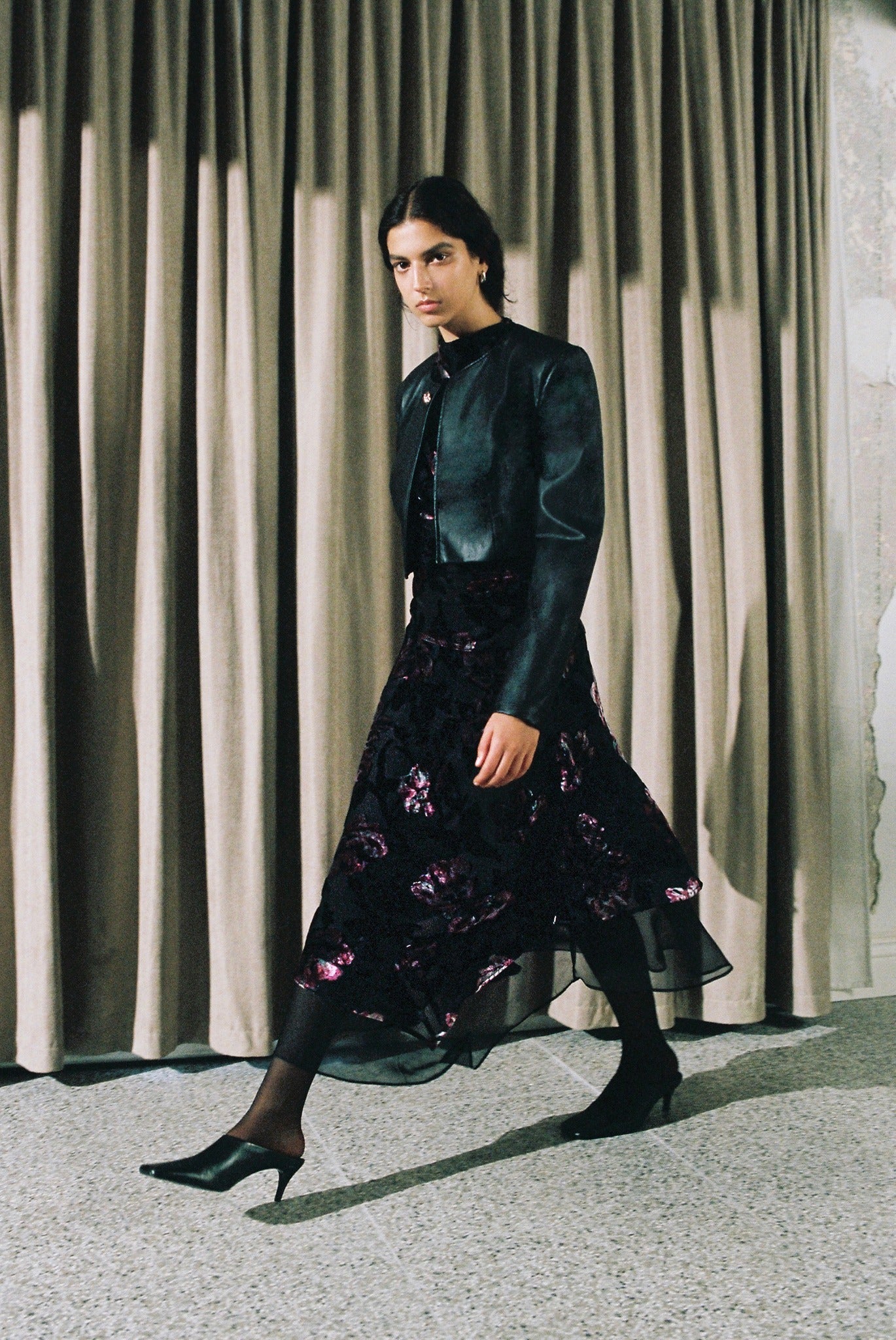 SABINA MUSAYEV - floral_devore_black_fw_25_26