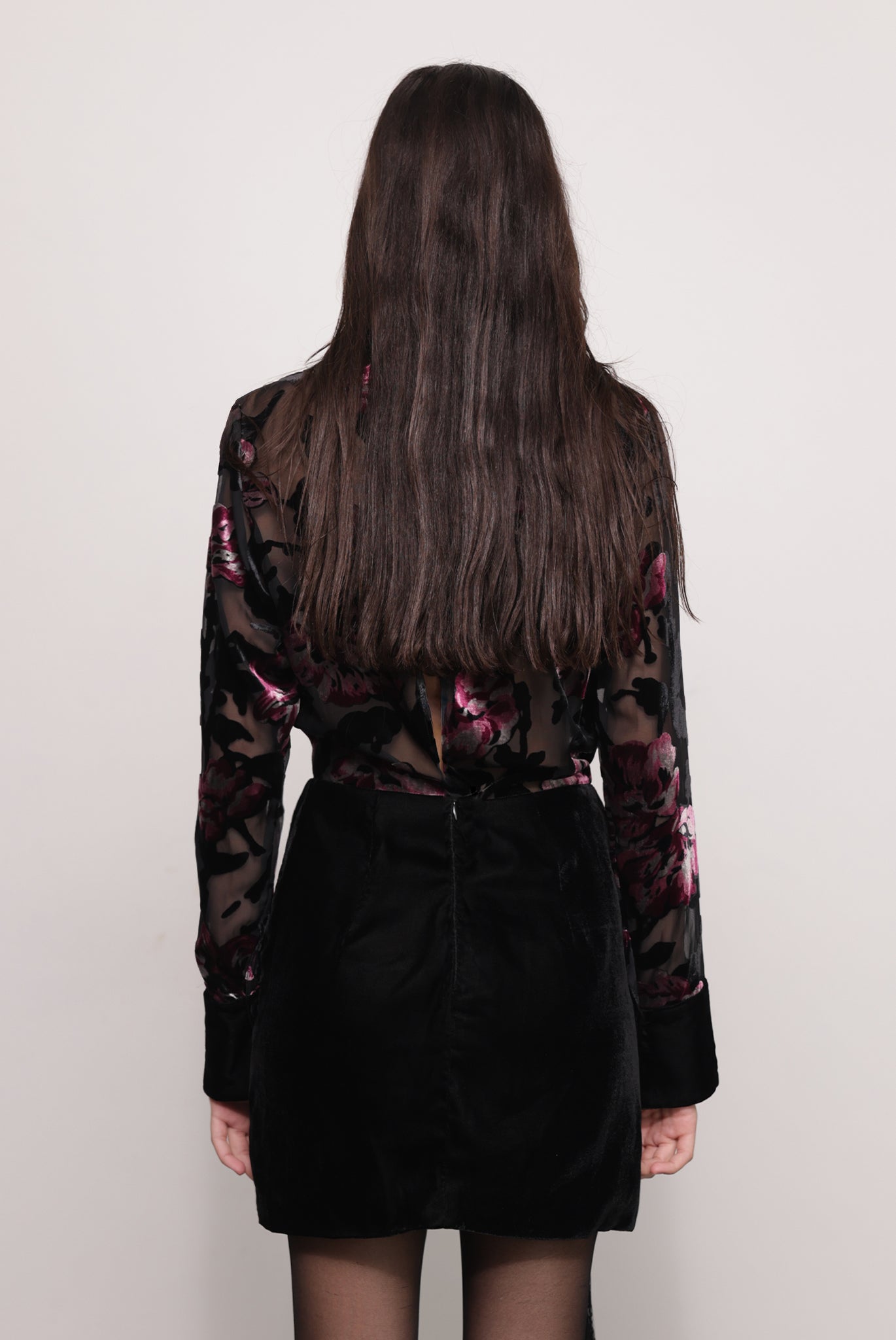 SABINA MUSAYEV - floral_devore_black_fw_25_26
