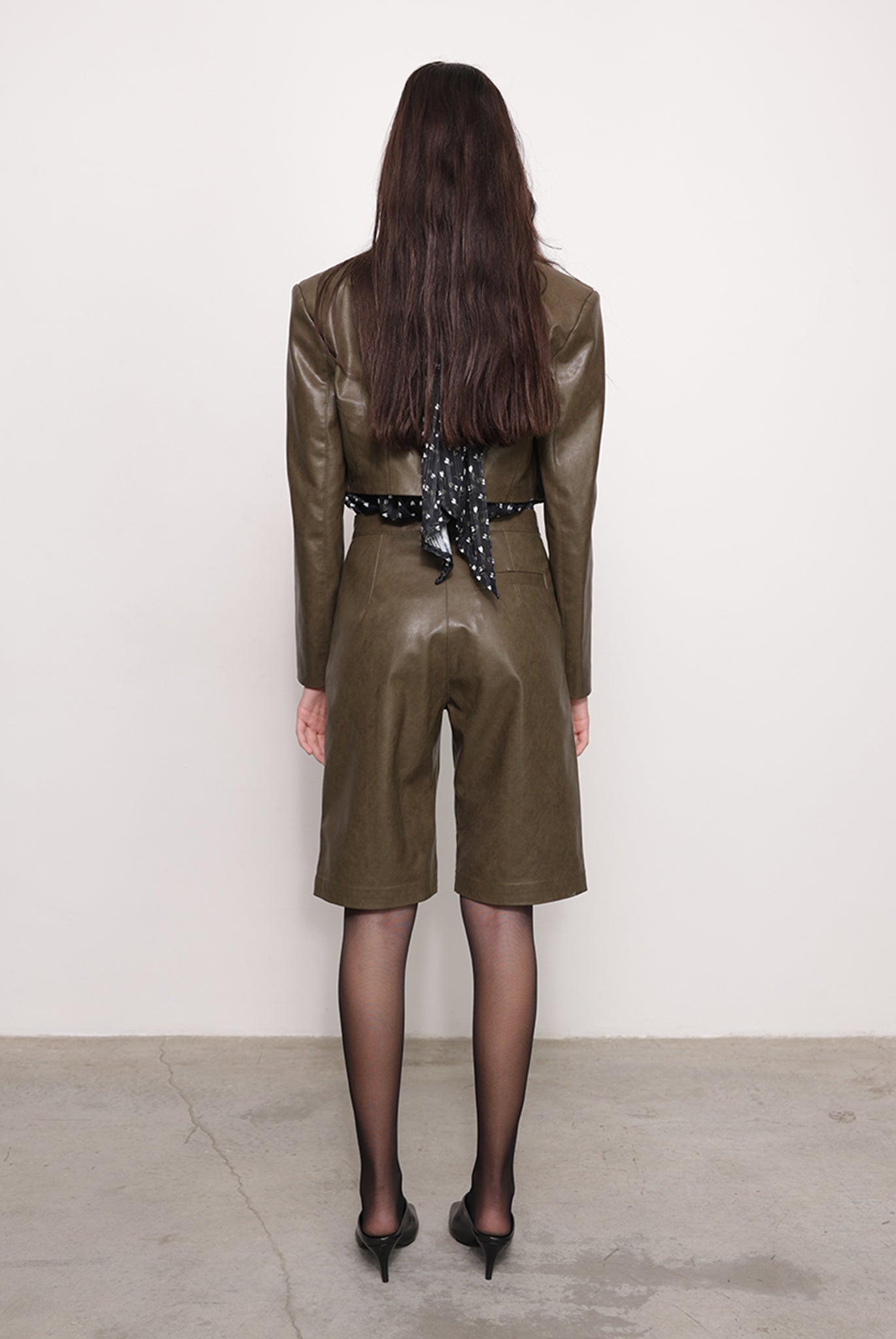 SABINA MUSAYEV - vegan_lether_dark_khaki_fw_25_26