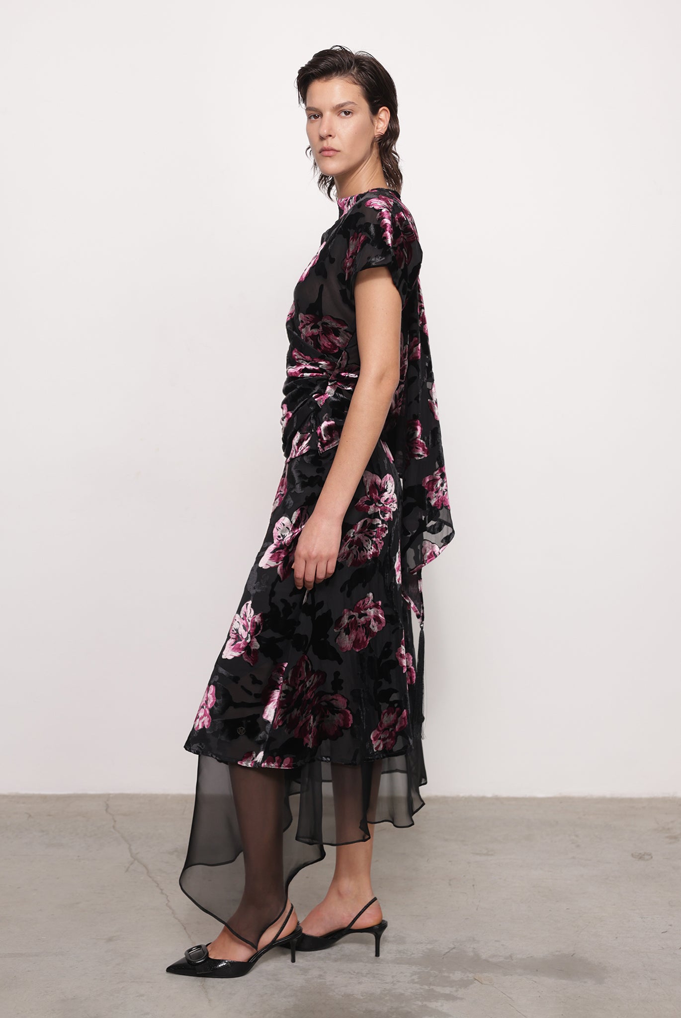 SABINA MUSAYEV - floral_devore_black_fw_25_26