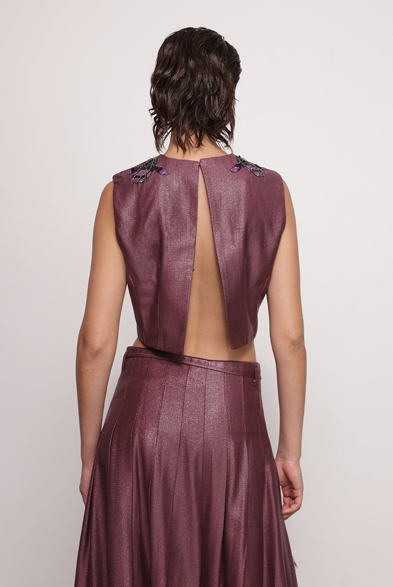 SABINA MUSAYEV - rayon_w._lurex_blend_cherry_fw_25_26