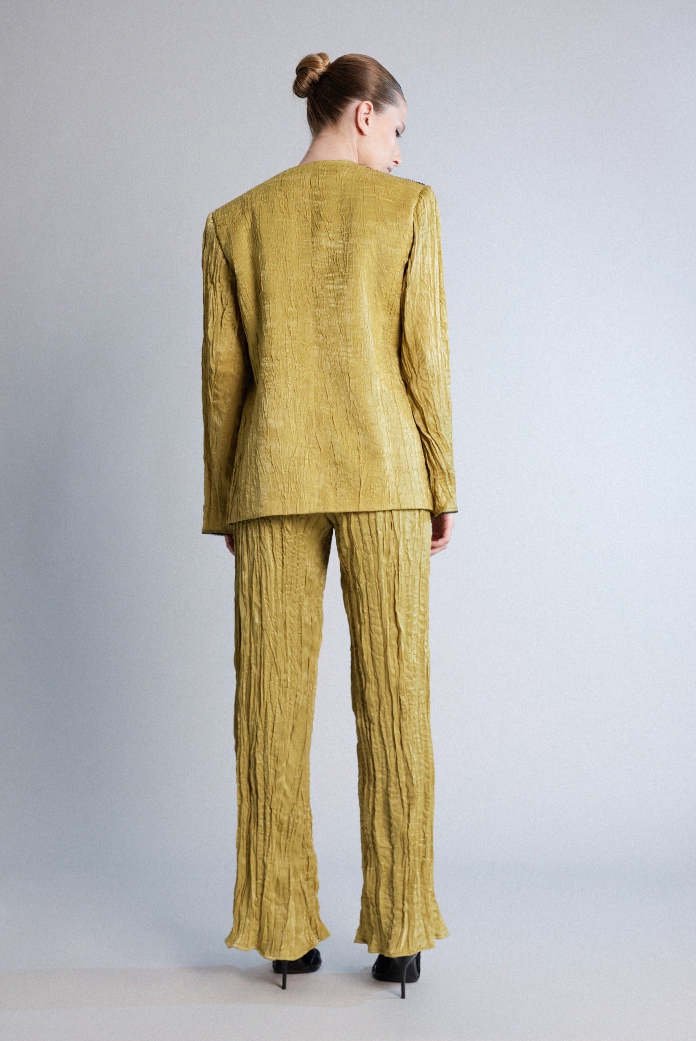 SABINA MUSAYEV - crinkled_satin_antique_gold_pre_spring_26