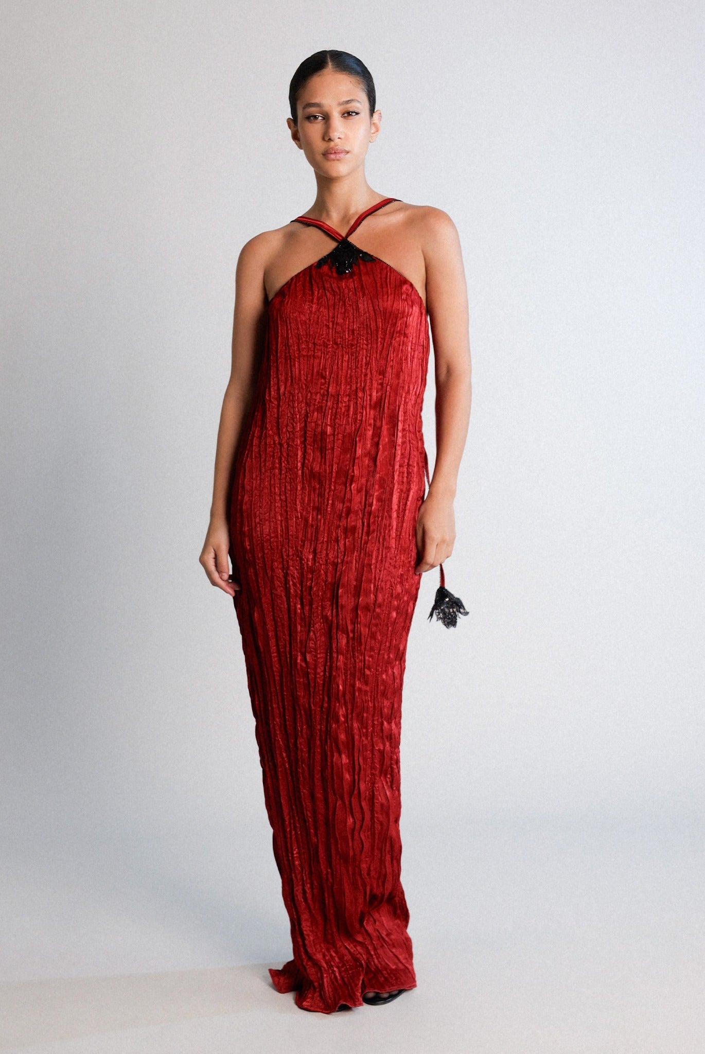 SABINA MUSAYEV - crinkled_satin_red_pre_spring_26