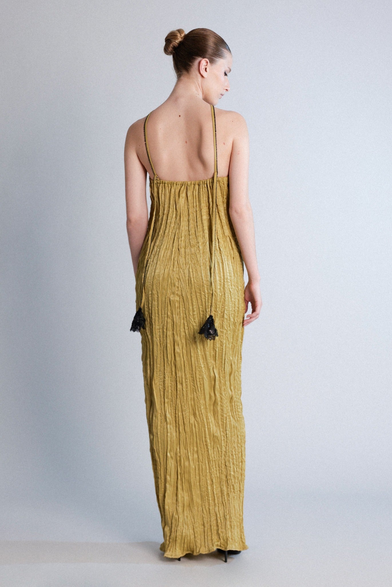 SABINA MUSAYEV - crinkled_satin_antique_gold_pre_spring_26