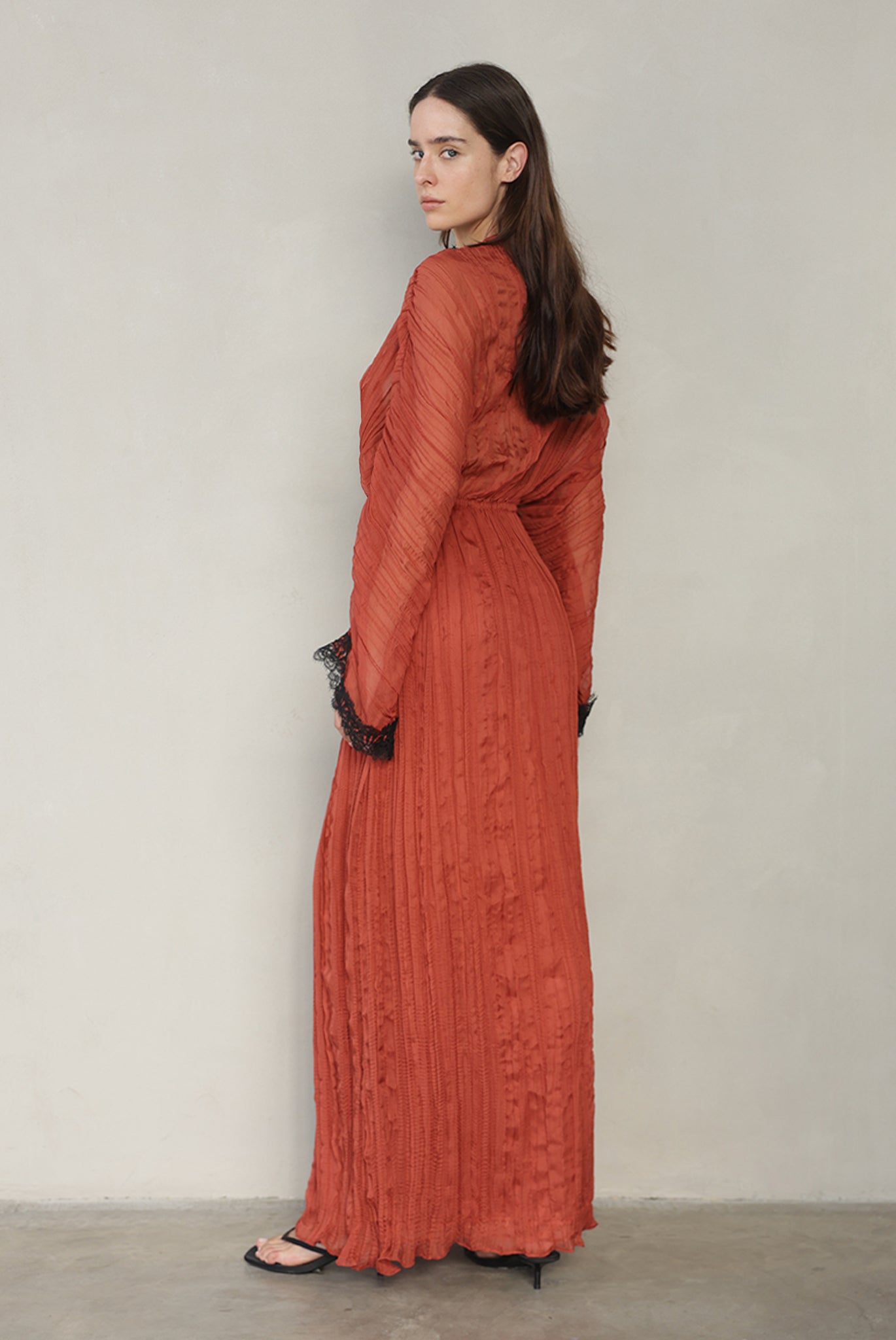 SABINA MUSAYEV - pleated_chiffon_paprika_summer_26
