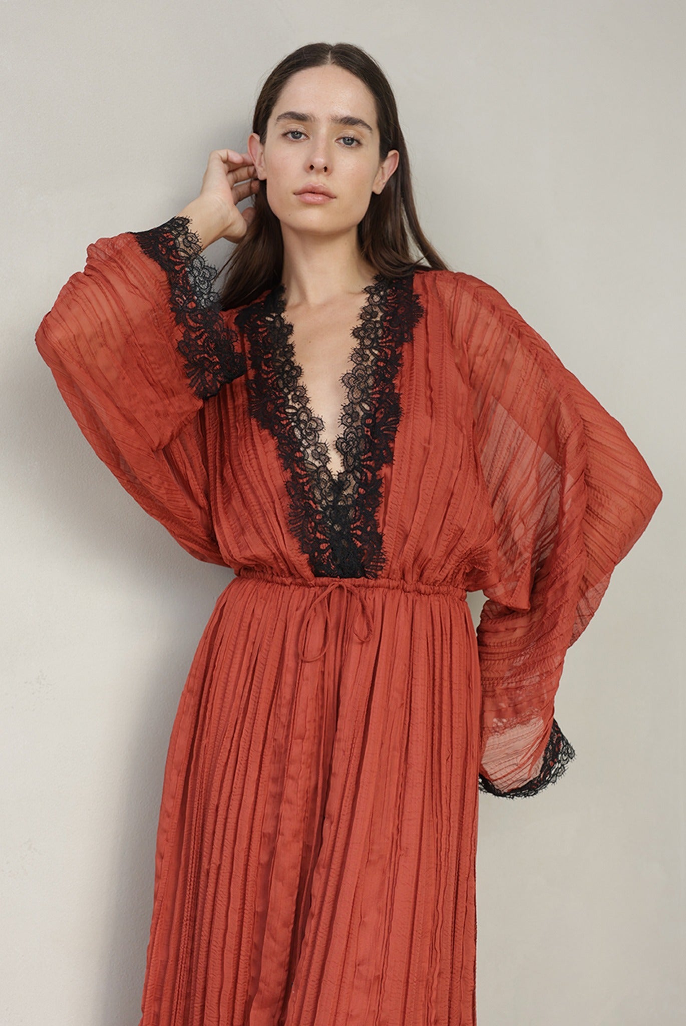 SABINA MUSAYEV - pleated_chiffon_paprika_summer_26