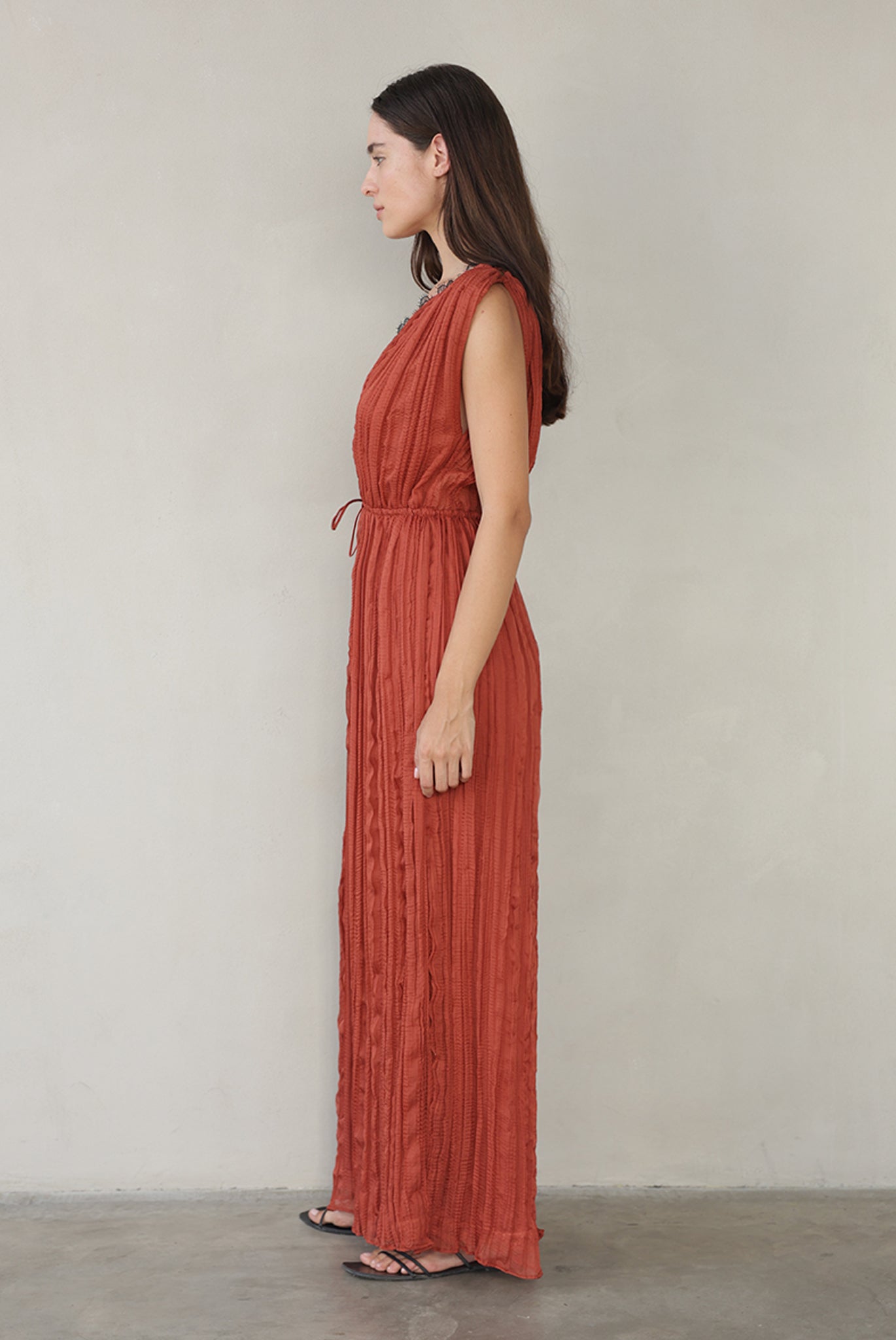 SABINA MUSAYEV - pleated_chiffon_paprika_summer_26