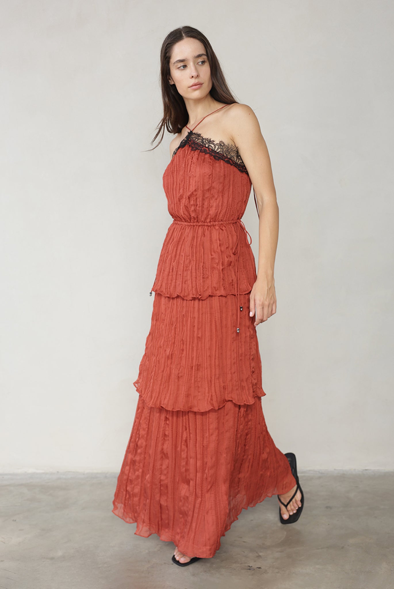 SABINA MUSAYEV - pleated_chiffon_paprika_summer_26