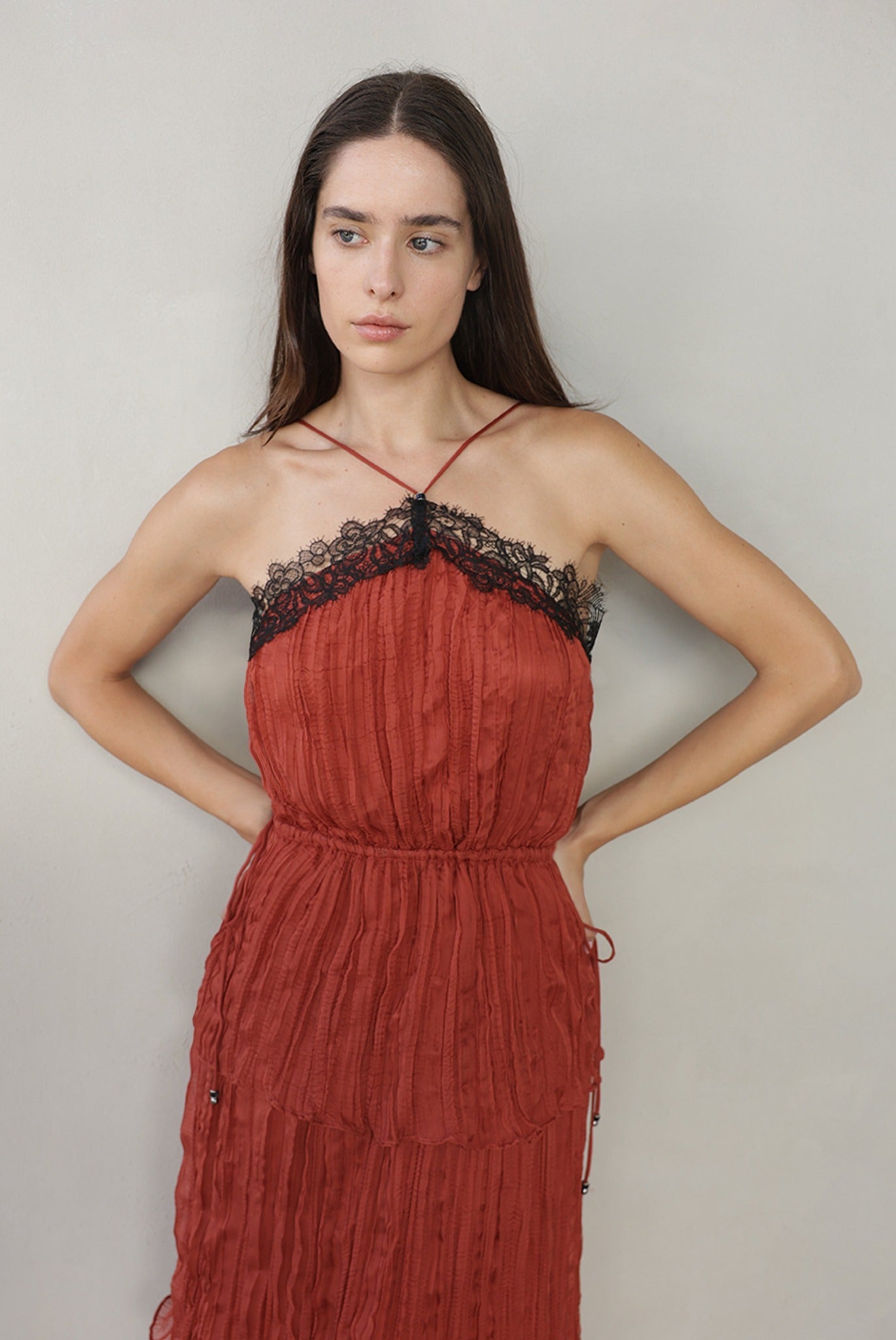 SABINA MUSAYEV - pleated_chiffon_paprika_summer_26