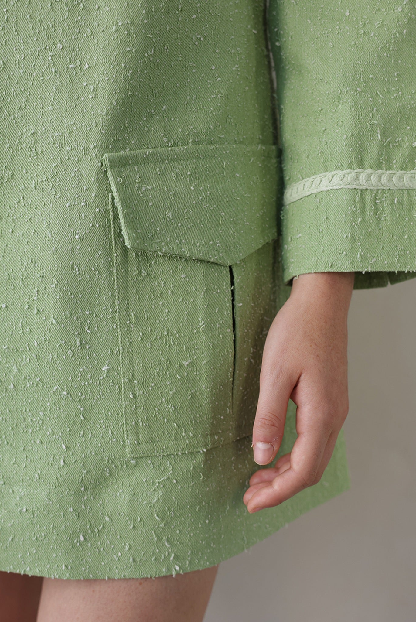 SABINA MUSAYEV - boucle_denim_matcha_summer_26