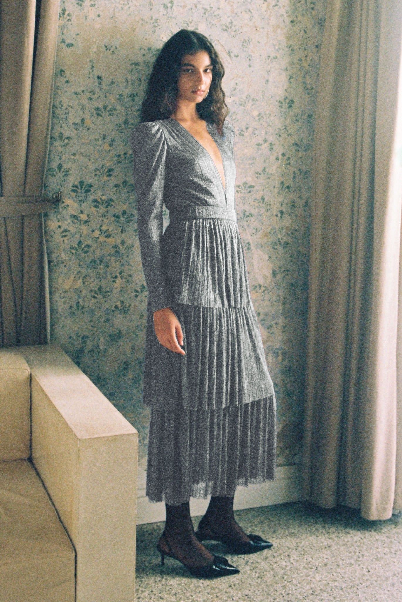 SABINA MUSAYEV - ray_lurex_grey_fw_25_26