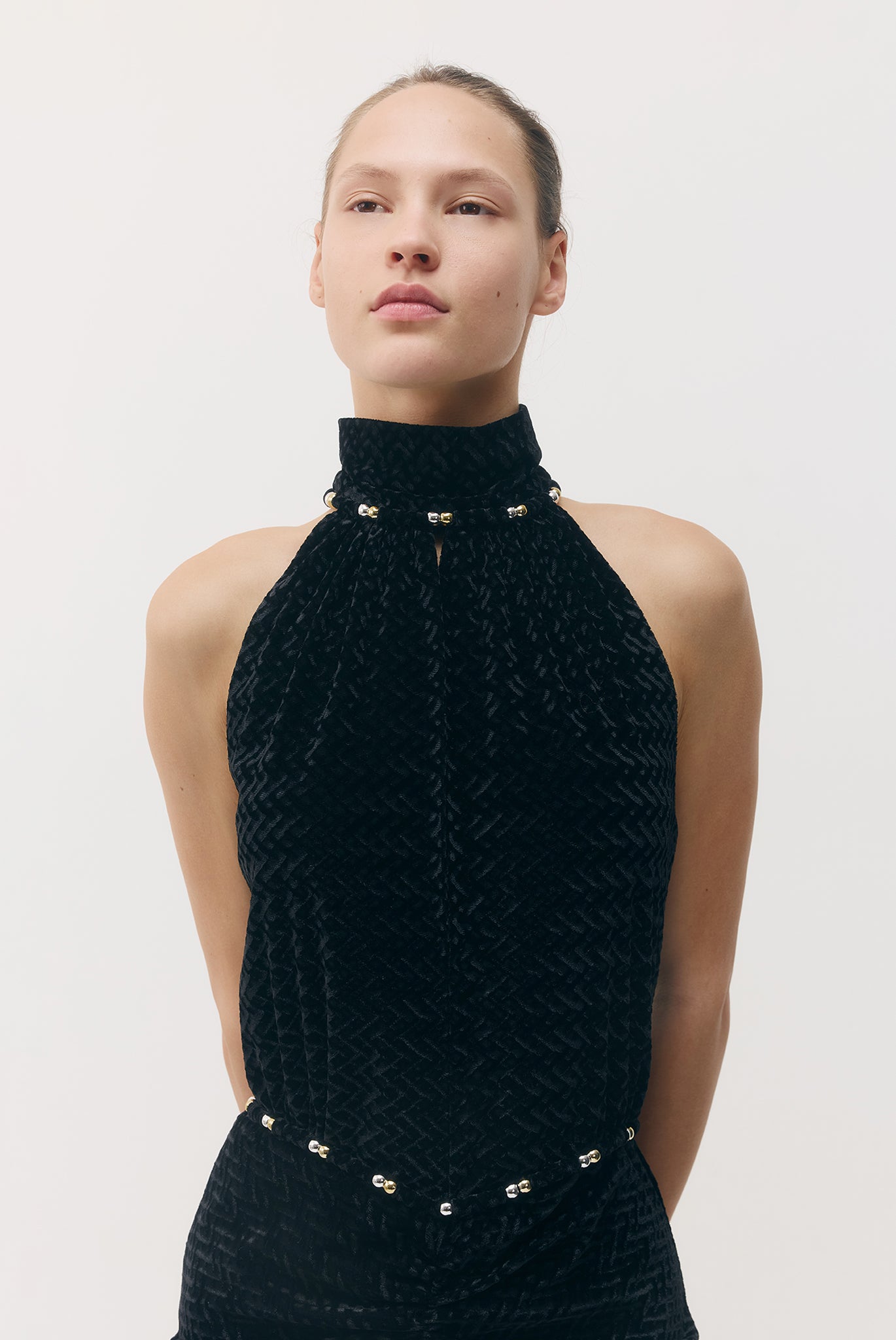 SABINA MUSAYEV - embossed_velvet_black_fw_26_27