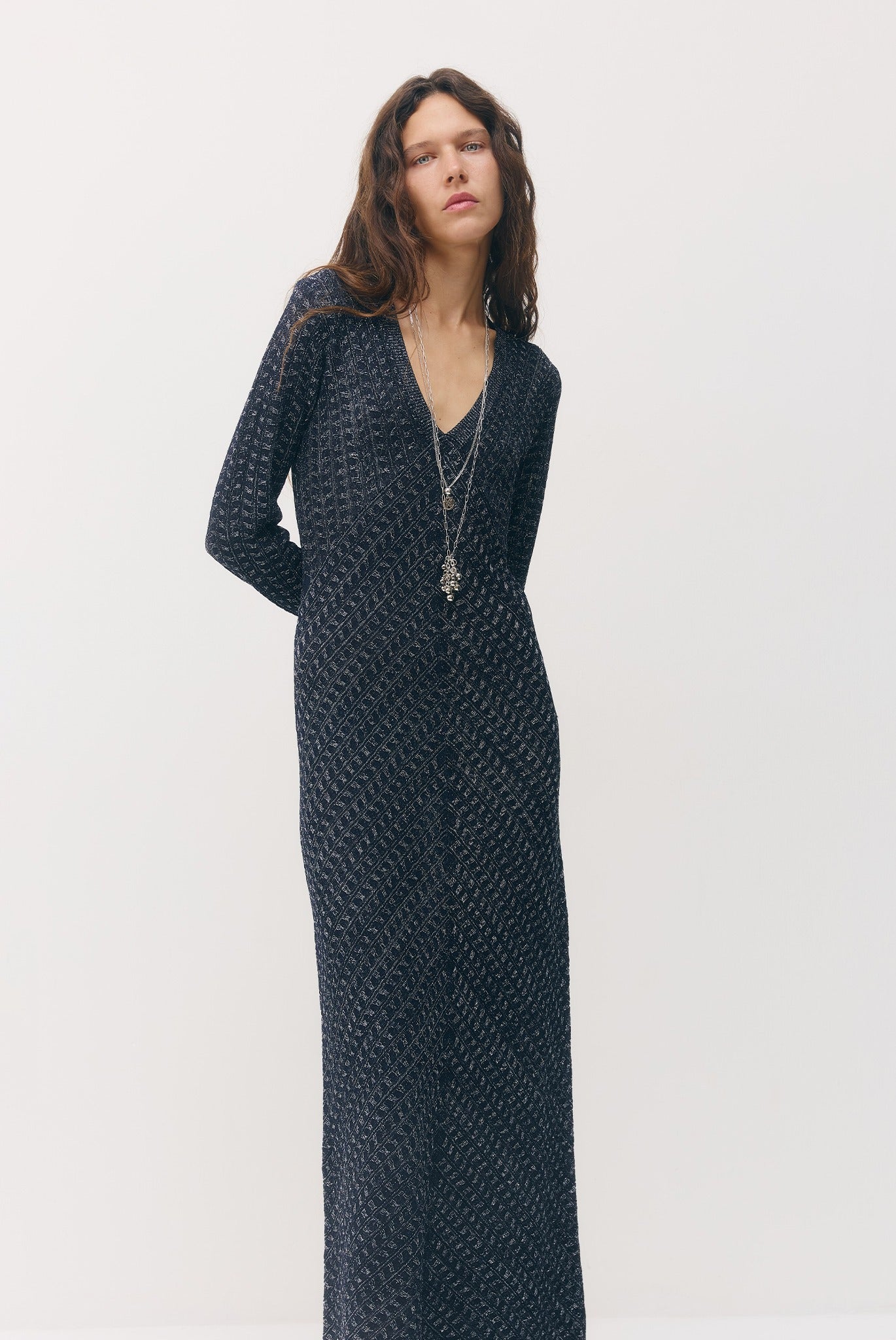 SABINA MUSAYEV - knit_w_lurex_dark_navy_fw_26_27