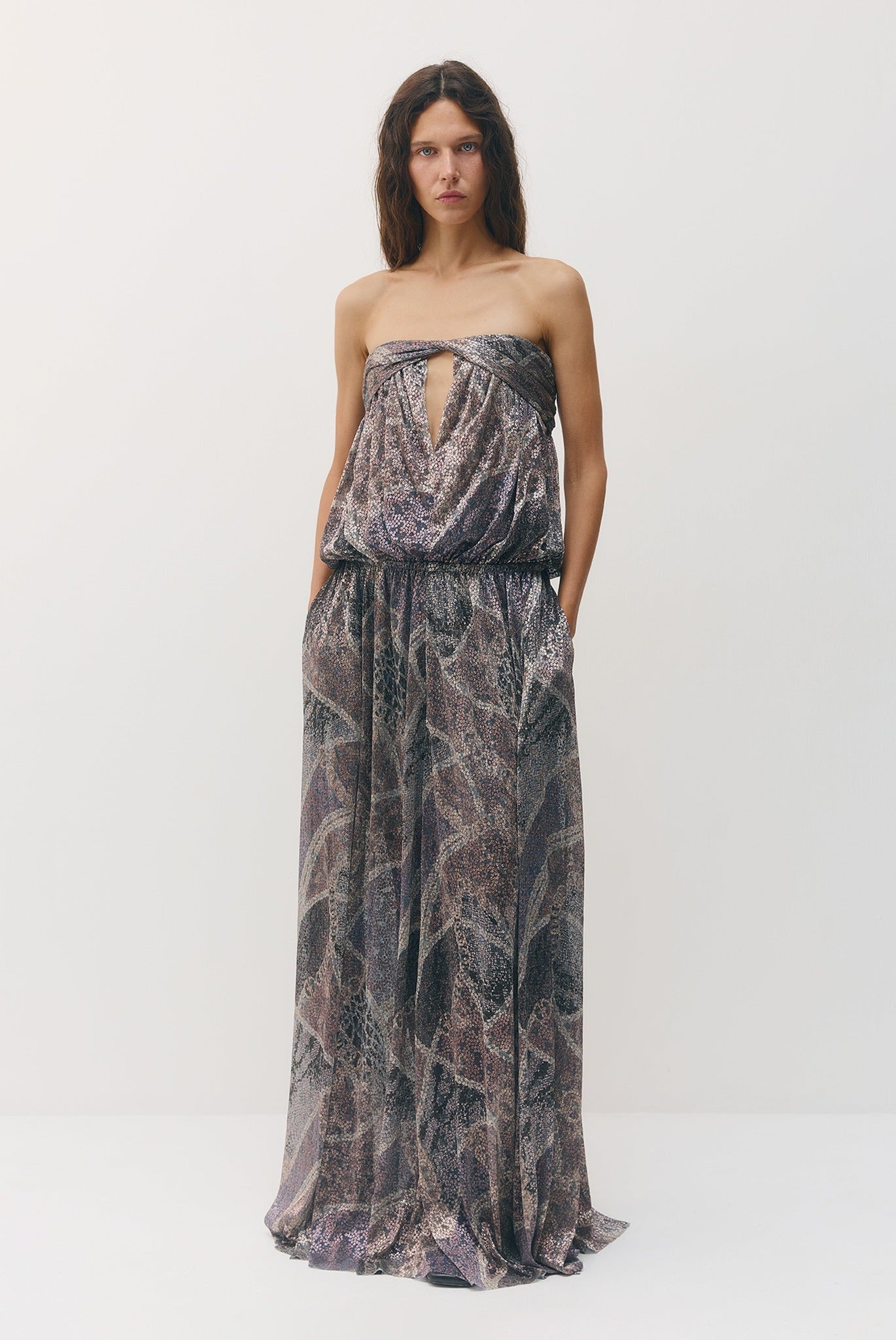 SABINA MUSAYEV - printed_ray_lurex_silver_purple_print_fw_26_27