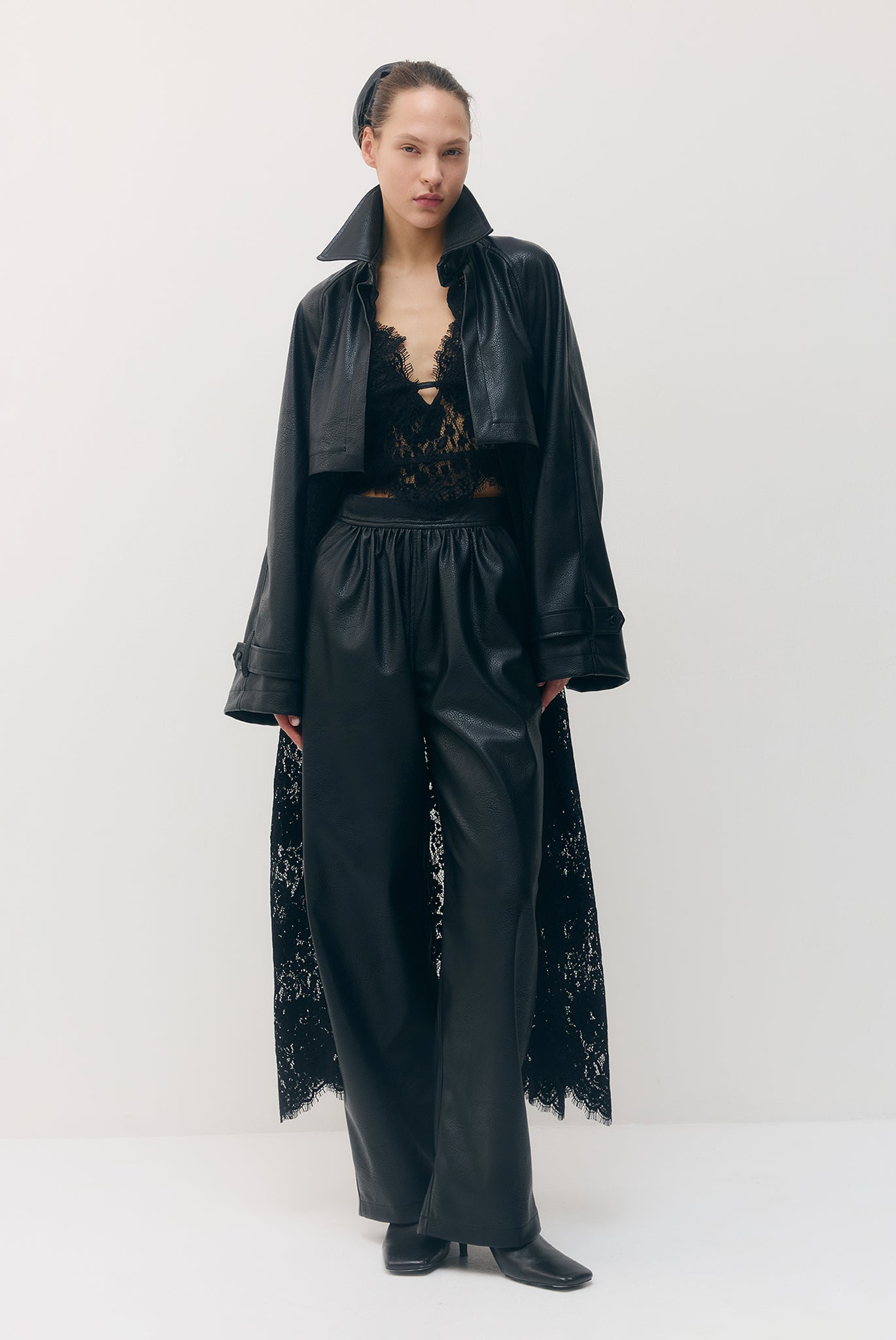 SABINA MUSAYEV - vegan_leather_w_lace_black_fw_26_27