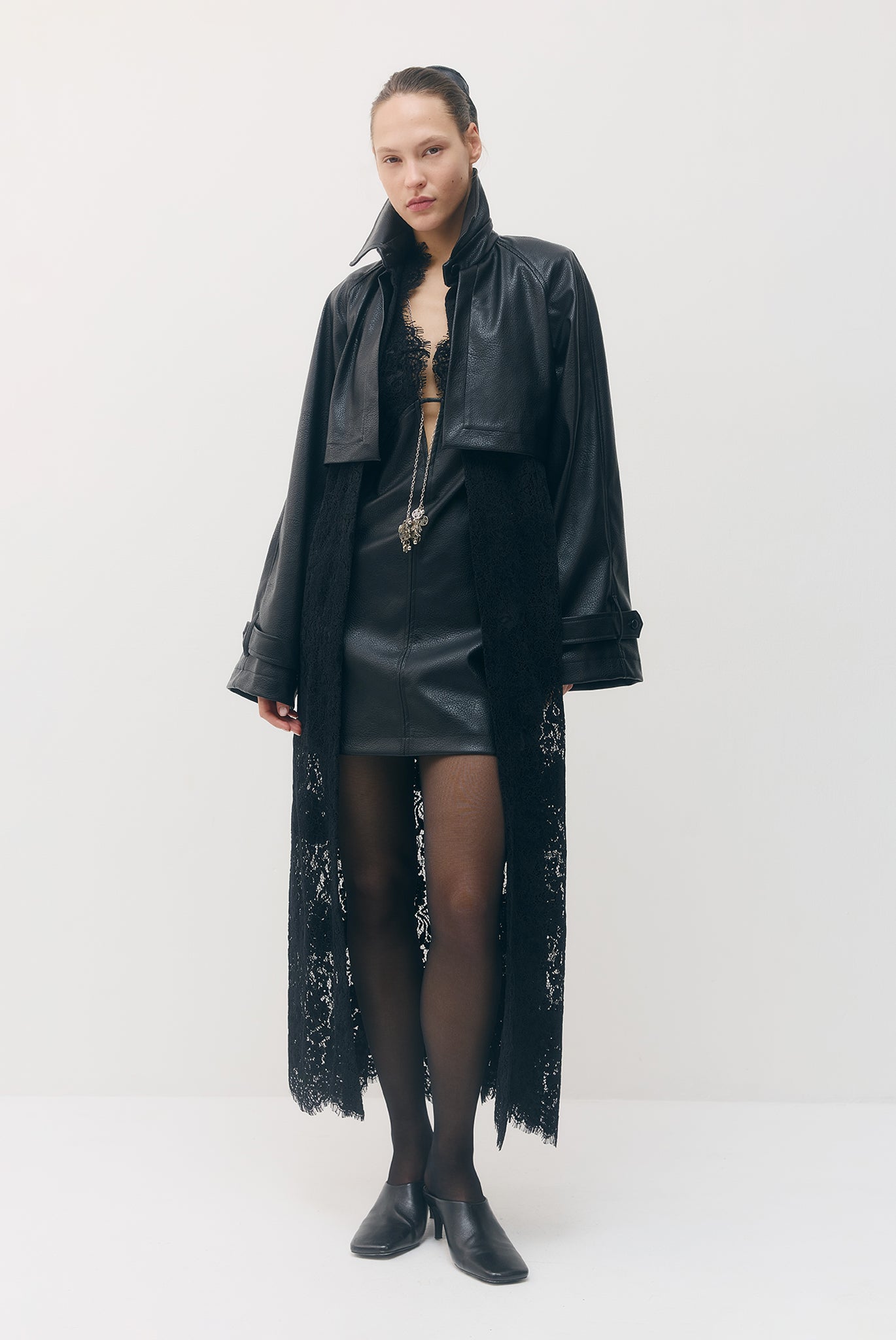 SABINA MUSAYEV - vegan_leather_w_lace_black_fw_26_27